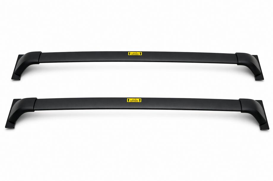 Lexus TX 2023– Roof rack cross bars for integrated roof rails OEM (2 pcs) Black Image