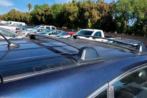 Honda CRV 2007-2011 Lockable cross bars for factory mounting points HARMS (2 pcs) photo 2