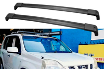 Nissan X-trail T31 2007-2014 Lockable OEM cross bars for factory mounting points (2 pcs) photo 3
