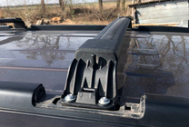 Nissan X-trail T31 2007-2014 Lockable OEM cross bars for factory mounting points (2 pcs) photo 12