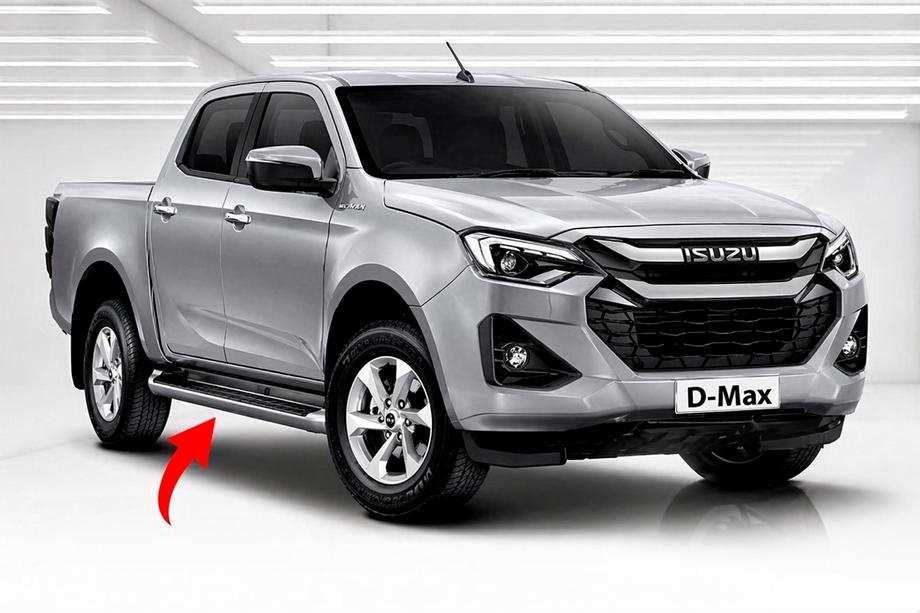 Isuzu D-Max 2019- OEM Side Steps (2 pcs) Image