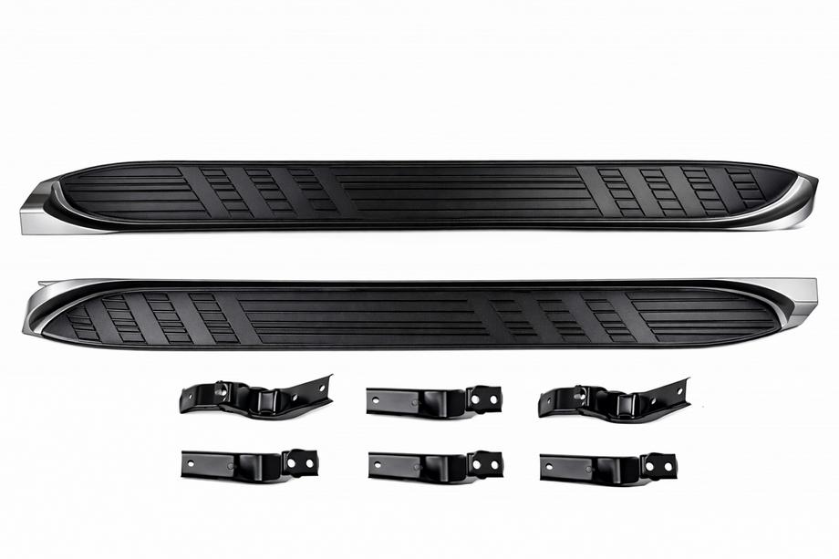 Toyota Land Cruiser Prado 120 2002-2009 Side steps HARMS (2 pcs) Image