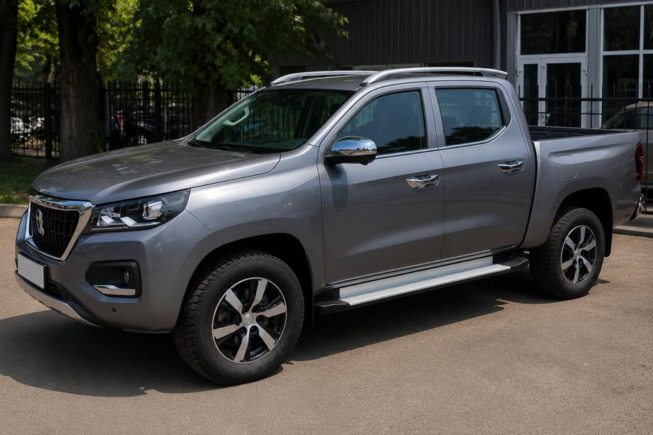 Ford Ranger 2011–2022 OEM Gray Roof Rails (Aluminum) Image