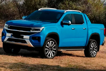 Volkswagen Amarok 2022- OEM Grey Roof Rails (ABS Plastic, Adhesive Mount) photo 2