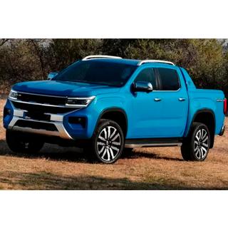 OEM Grey Roof Rails (ABS Plastic, Adhesive Mount) Volkswagen Amarok 2022- photo 2