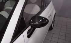 Fiat 500/500L 2013-2022 Mirror Covers 2007-2015 (2 pcs, Real Carbon) photo 4