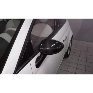 Mirror Covers 2007-2015 (2 pcs, Real Carbon) Fiat 500/500L 2013-2022 photo 4