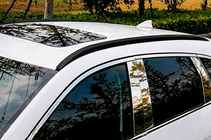 Mazda CX-30 2019- OEM integrated roof rails (2 pcs) Grey photo 4