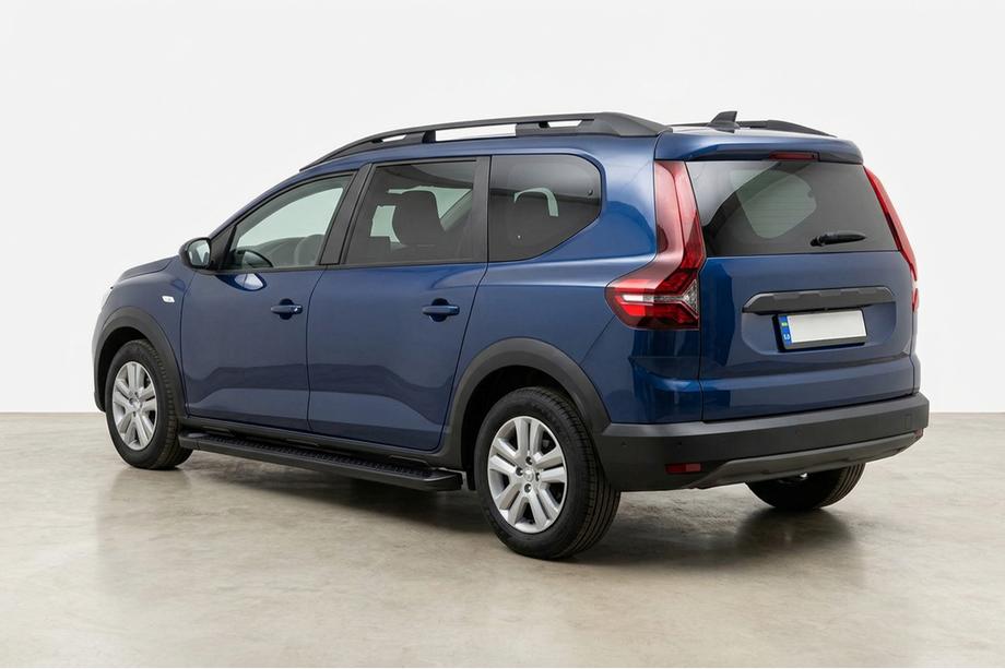 Dacia Jogger 2022- Allmond Black Side Steps (2 pcs, Aluminum) Photo 1