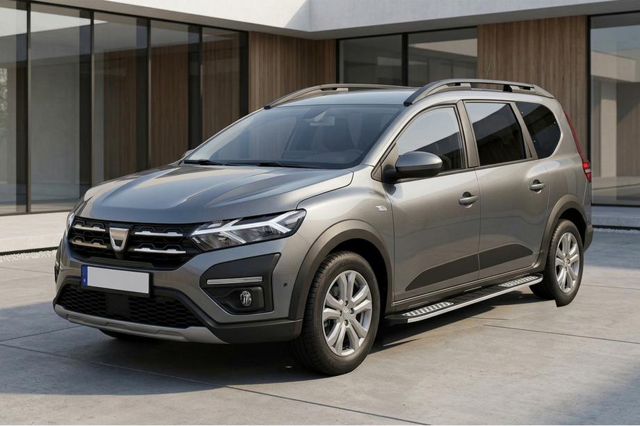 Dacia Jogger 2022- Side Steps Tayga V2 (2 pcs, Aluminum) Image