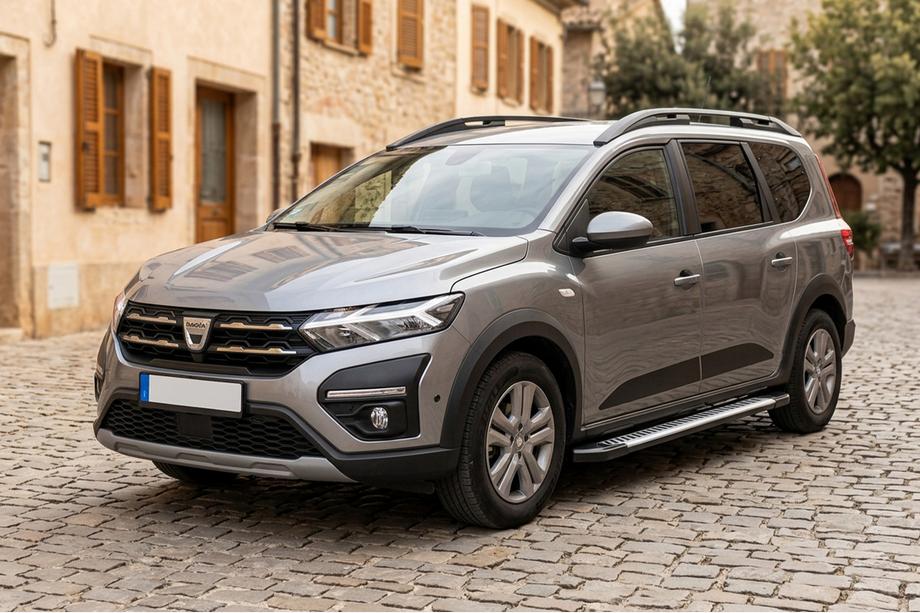 Dacia Jogger 2022- Side steps Line (2 pcs, aluminum) Image