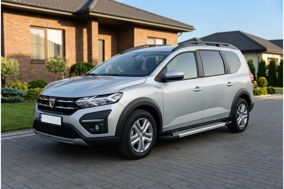 Dacia Jogger 2022- Side Steps Vision New Grey (2 pcs, Aluminum) Image