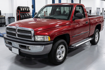 Dodge RAM (BR/BE) 1994–2002 Side steps Line (2 pcs, aluminum) photo 1
