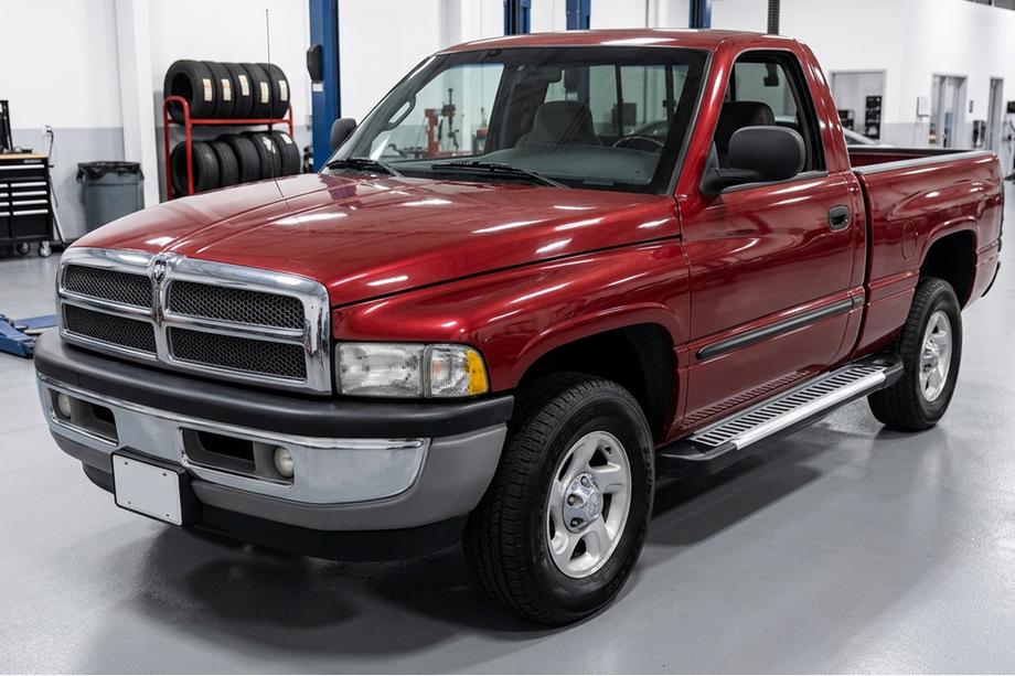Dodge RAM (BR/BE) 1994–2002 Side steps Line (2 pcs, aluminum) Image