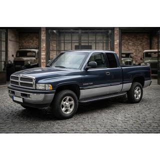 Side Steps Bosphorus Black (2 pcs, Aluminum) Dodge RAM (BR/BE) 1994–2002 photo 1