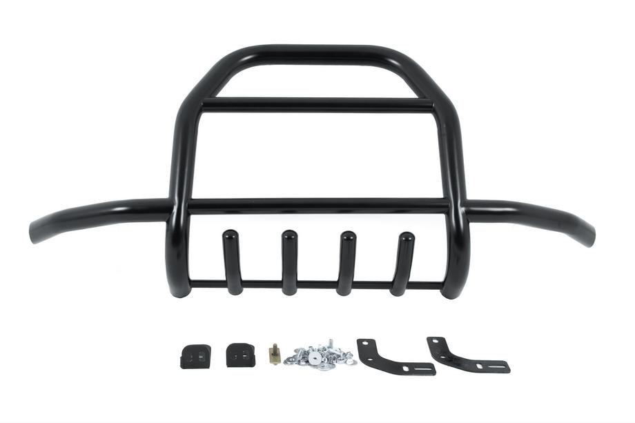 Suzuki Jimny 1998-2018 Bull Bar QT007-Exclusive Black (no logo, stainless steel) Image