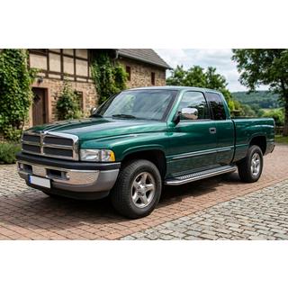 Side Steps Maydos V2 (2 pcs, Aluminum & Stainless Steel) Dodge RAM (BR/BE) 1994–2002 photo 1