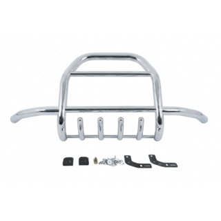 Bull Bar QT007-Exclusive (no lettering, stainless steel) Suzuki Jimny 1998-2018 photo 1