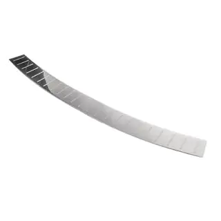 Rear bumper protector OmsaLine (glossy, stainless steel) photo 3
