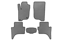 Mitsubishi L200 2015-2024 EVA floor mats (short wheelbase, grey) photo 1
