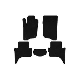 Classic carpet floor mats (Short base, black) photo 1