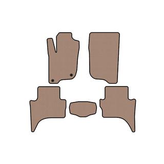 Rubber floor mats Carsuit (Short base, Beige) photo 1