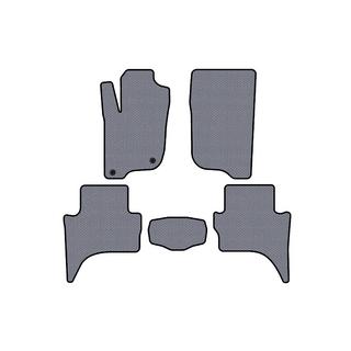 Rubber floor mats Carsuit (Short base, Gray) Mitsubishi L200 2015-2024 photo 1