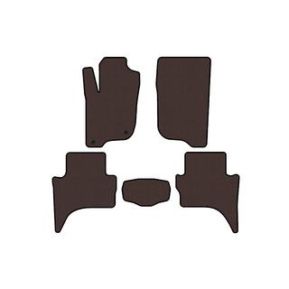 Rubber floor mats Carsuit (Short base, Brown) Mitsubishi L200 2015-2024 photo 1