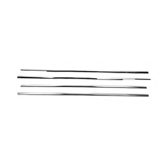 Exterior window trim stainless steel (4 pcs) Honda Civic Sedan VII 2001-2006 photo 2