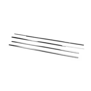 Exterior window trim stainless steel (4 pcs) Honda Civic Sedan VII 2001-2006 photo 3