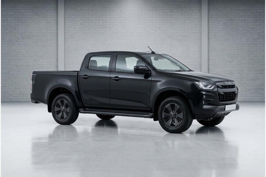 Isuzu D-Max 2019- Allmond Black Side Steps (2 pcs, Aluminum) Photo 1