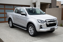 Isuzu D-Max 2019- Side steps Tayga Grey (2 pcs, aluminum) photo 1