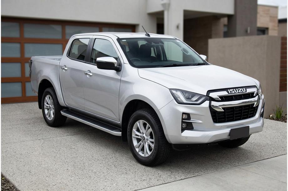 Isuzu D-Max 2019- Side steps Tayga Grey (2 pcs, aluminum) Image