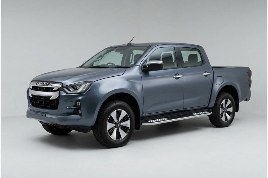 Isuzu D-Max 2019- Side Steps Tayga V2 (2 pcs, Aluminum) Photo 1