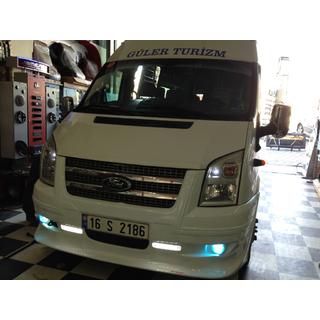 Front bumper lip (2006-2014, DRL, with grille) photo 4