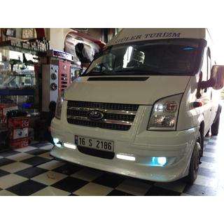 Front bumper lip (2006-2014, DRL, with grille) photo 3