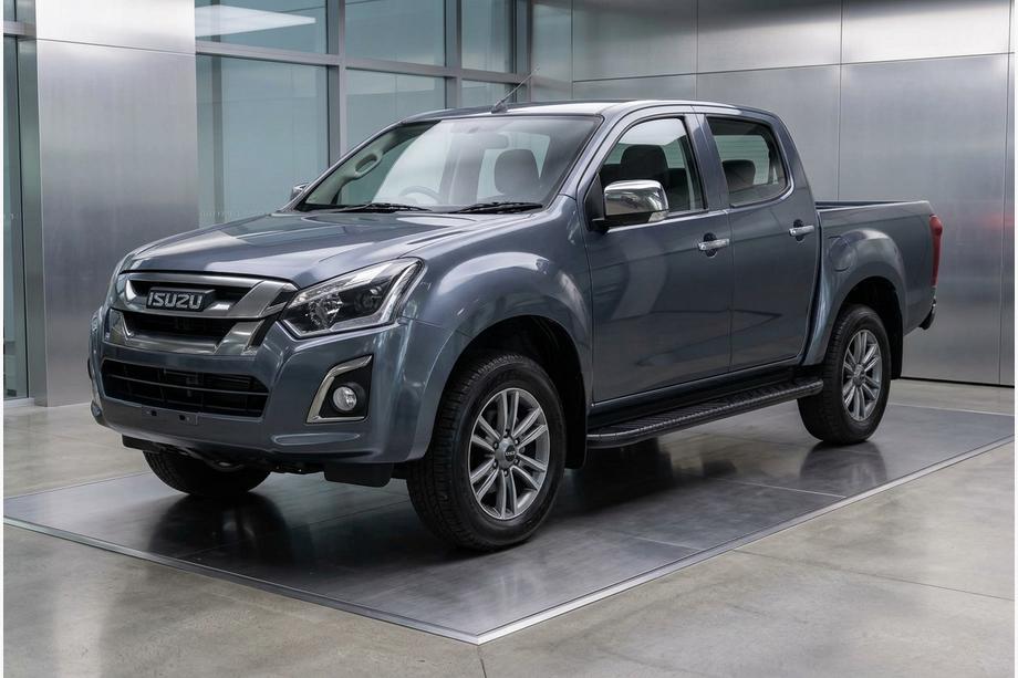 Isuzu D-Max 2019- Side Steps Bosphorus Black (2 pcs, Aluminum) Image