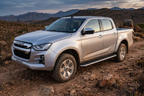 Isuzu D-Max 2019- Side Steps Maydos V1 (2 pcs, Aluminum & Stainless Steel) photo 1