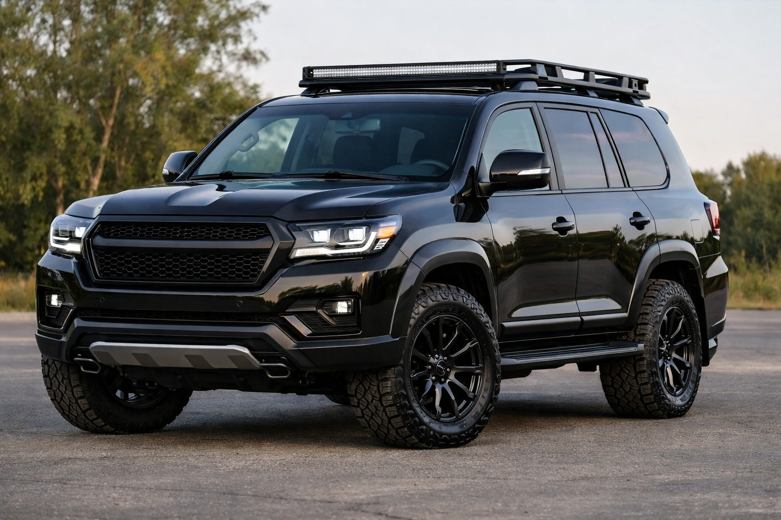 Toyota Land Cruiser 200 upgrade plan for a more modern look