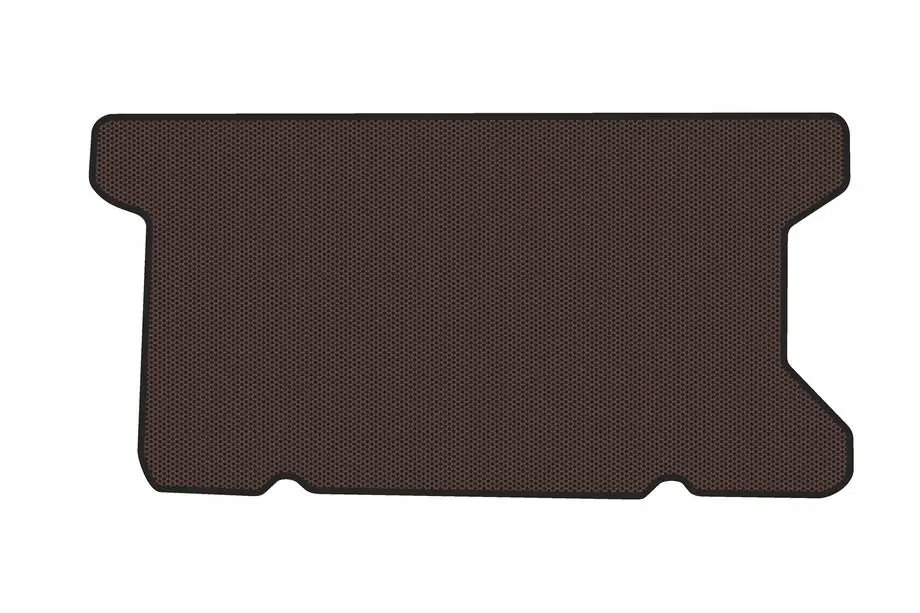 Fiat 500/500L 2013-2022 Rubber trunk mat Carsuit (for 500, USA, brown) Image