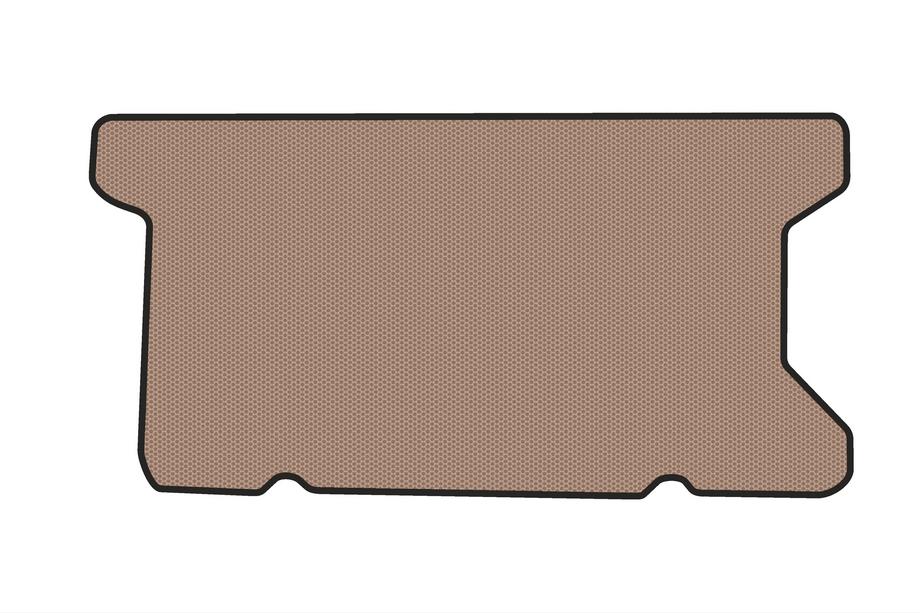 Fiat 500/500L 2013-2022 Rubber trunk mat Carsuit (for 500, America, beige) Image