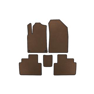 EVA Floor Mats (SW, Brown) Peugeot 407 2004-2011
