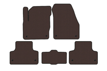 Range Rover Evoque 2012-2018 Rubber Floor Mats Carsuit (Brown) photo 1