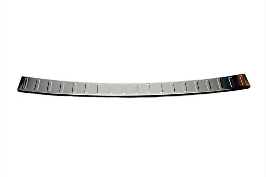 Mercedes E-class W212 2009-2016 Clearance Rear bumper protector Carmos (SW, stainless steel) Image