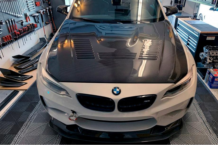 BMW 2 Series F22/F23 2014-2021 Hood V4 (Carbon Fiber) Image