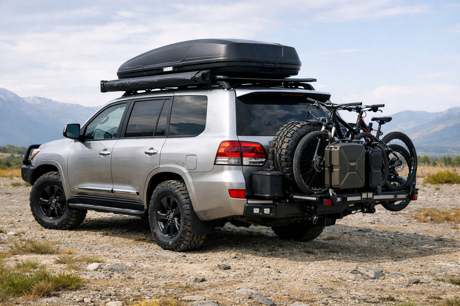 What to fit on a Toyota Land Cruiser 200 for family and long trips