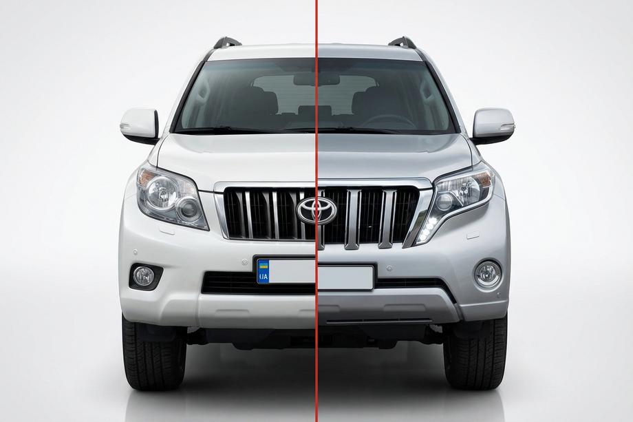 Toyota Land Cruiser Prado 150 2009-2023 Restyling kit from 2009-2013 to 2013-2017 Image