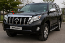 Toyota Land Cruiser Prado 150 2009-2023 Hood Edge Trim (2013-2017) photo 1
