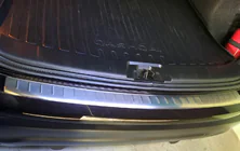 Nissan Qashqai 2014-2021 Rear Bumper Protector OmsaLine (2014-2017, Stainless Steel) photo 7