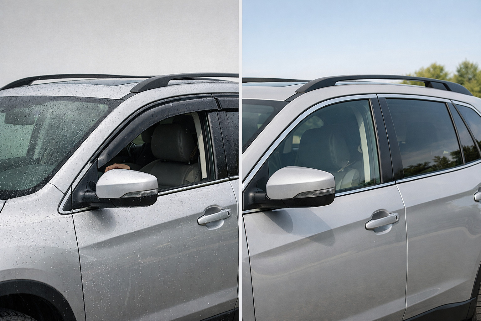 When window deflectors are truly needed — and when they’re just plastic